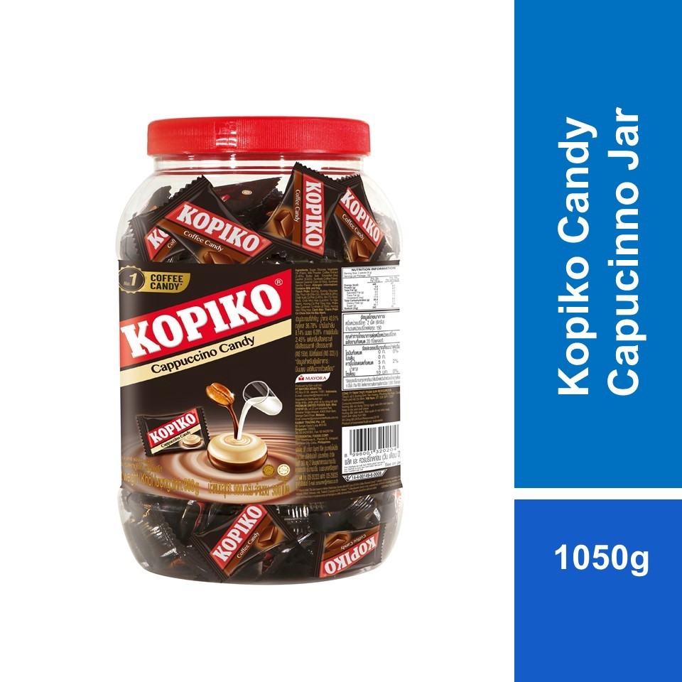 Kopiko Candy Cappuccino Jar 1050g | Shopee Malaysia