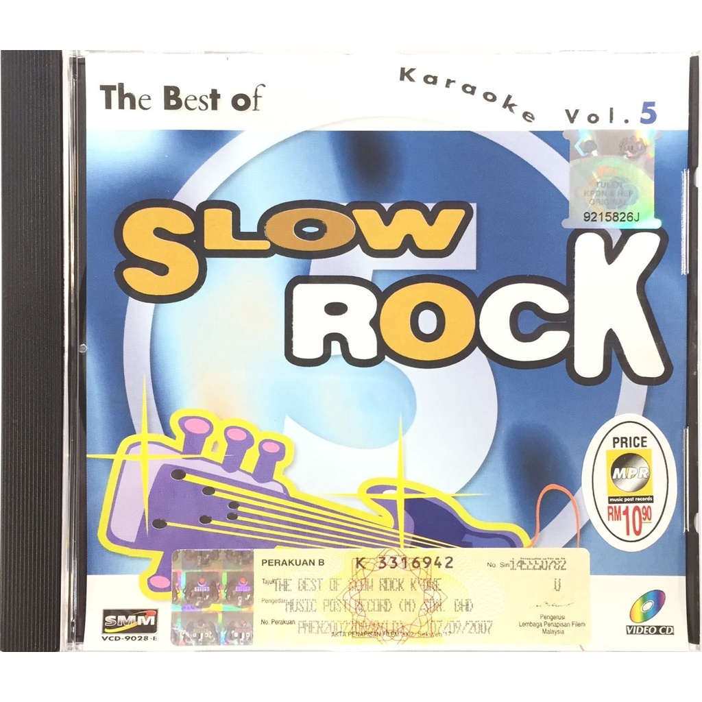 English Karaoke The Best Of Slow Rock Vol 5 (VCD) (COVER VERSION ...