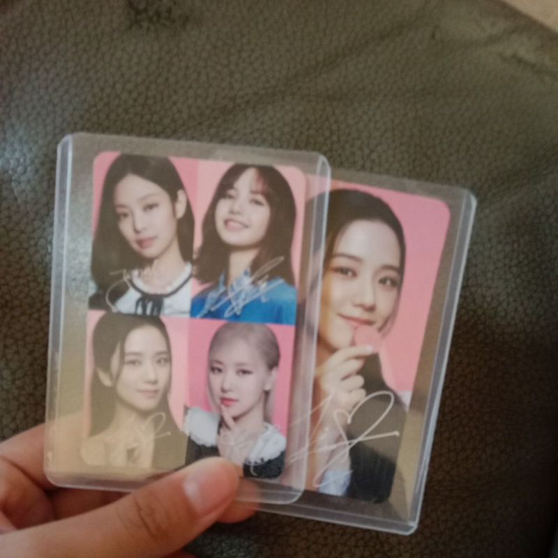 Black Pink Oreo jisoo card genuine edition | Shopee Malaysia