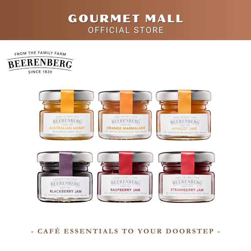 Beerenberg Strawberry Blackberry Raspberry Honey Orange Apricot Sweet ...