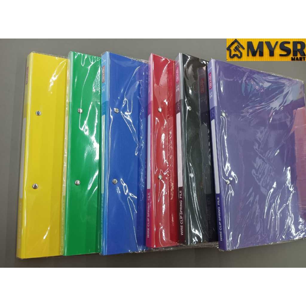 Kidario wire clip spring file A4 size | Shopee Malaysia