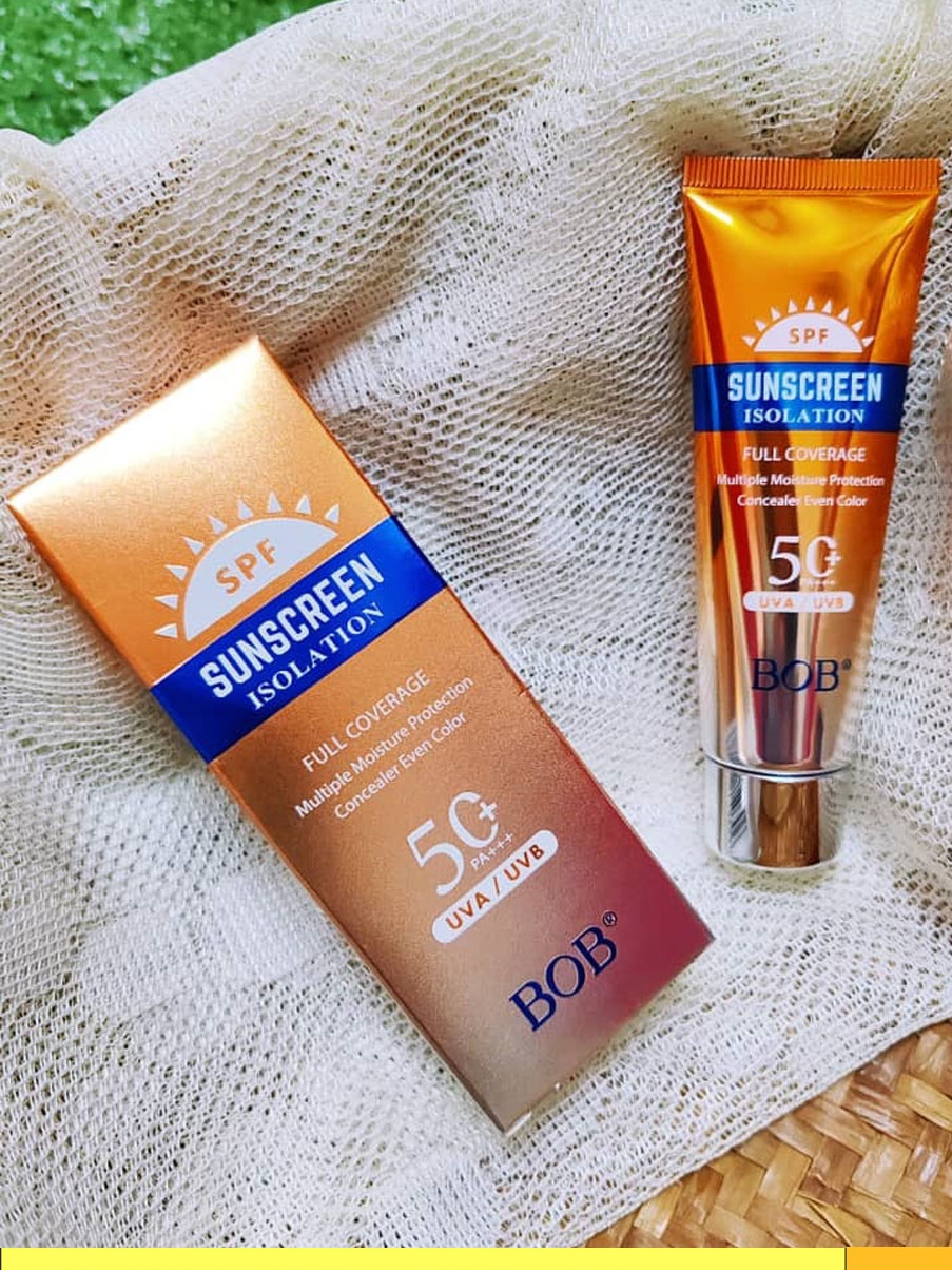 BOB Sunscreen SPF 50 PA+++ | Shopee Malaysia