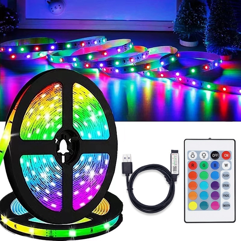 2835 LED Strip Light Color RGB LED Tape for Room Decor Bluetooth ...