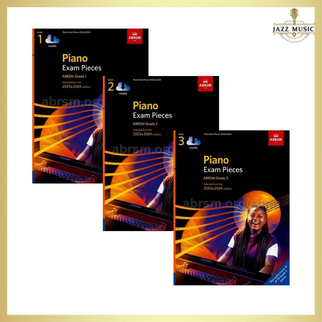 Abrsm Piano Exam Pieces 2023 And 2024 Grade 1 2 3 4 5 With Audio Shopee