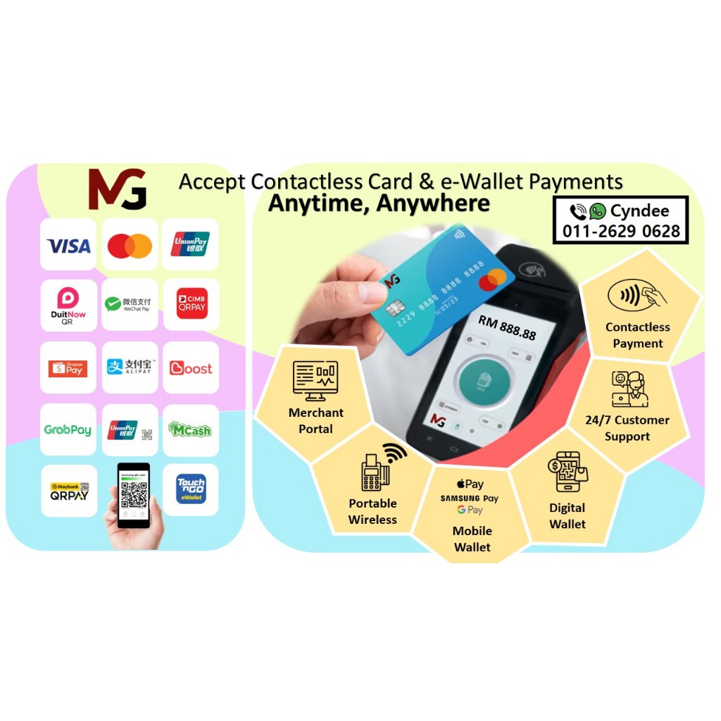 Various and Fusion of Payment Methods: All-In-One Wireless Visa ...