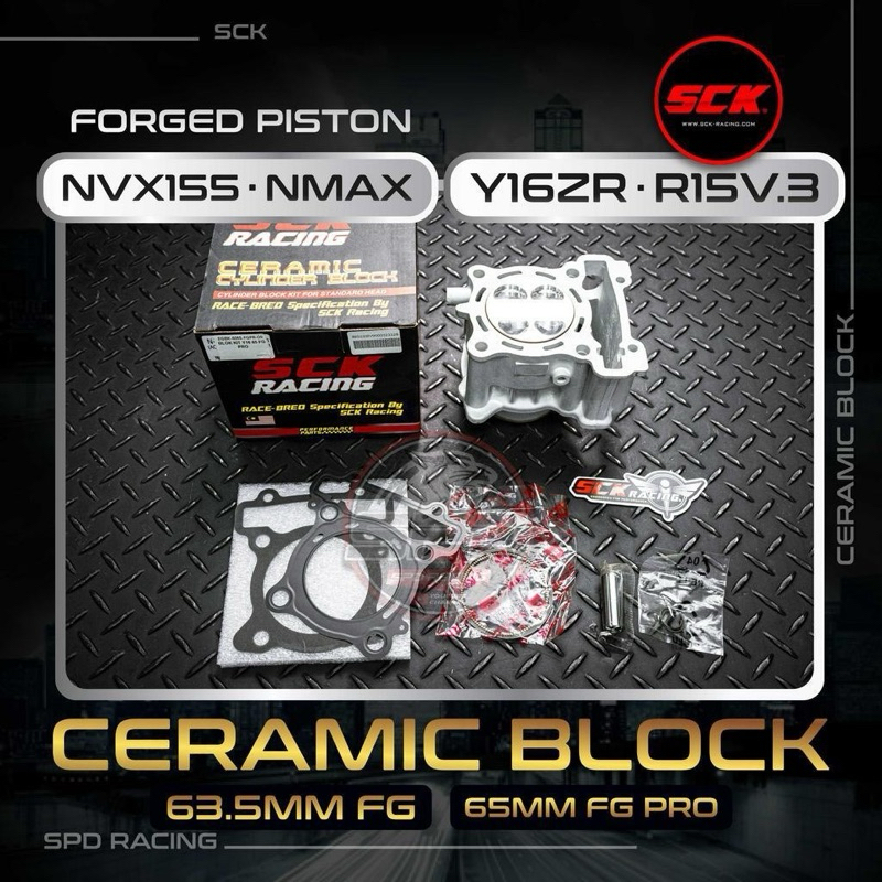 Yamaha Y16 / Y16ZR / NVX 155/ NMAX/ R15 V3 | Ceramic Block FG PRO (63 ...