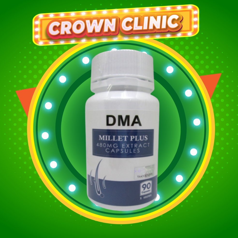 DM Aesthetics Hair Growth Formula 90 Capsules (DMA Millet Plus Extract