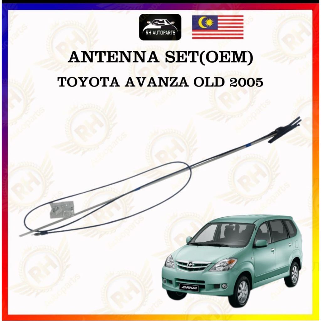 New Arrival Original Toyota Avanza Old New (20052020) Side Aerial Fm