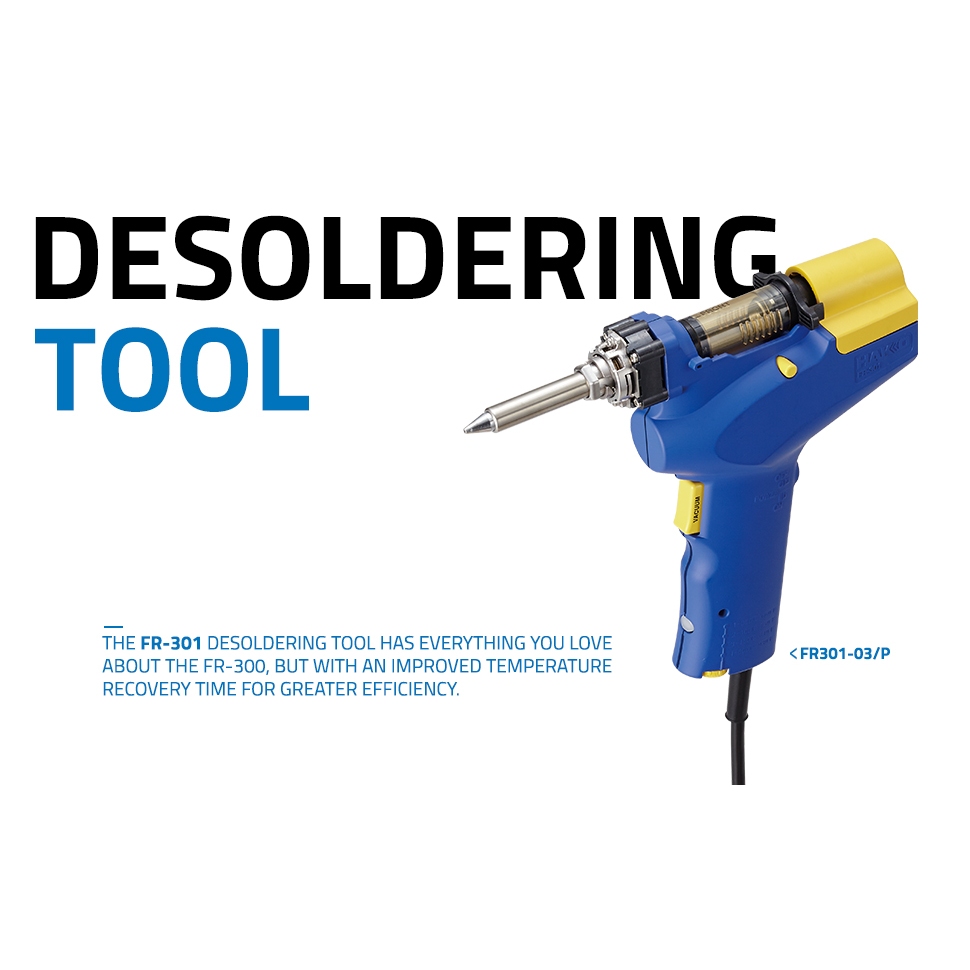 HAKKO FR301-82 Entlötwerkzeug Bipolare Erdung Typ AC 100V