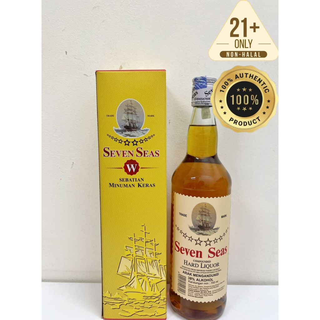 Seven Seas Old Whisky 700ml 💯 original | Shopee Malaysia