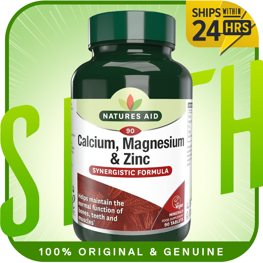 Natures Aid Calcium, Magnesium And Zinc Tablet main image 1