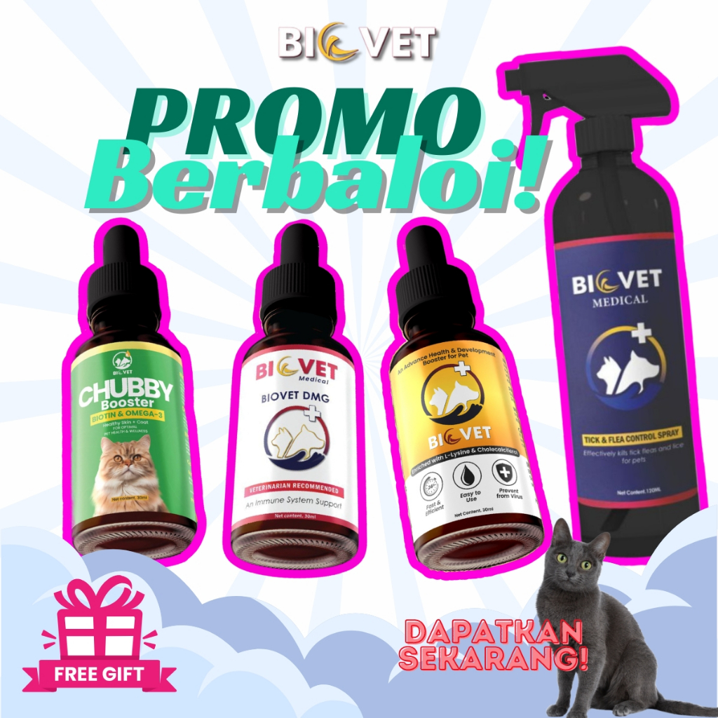 Promo Berbaloi+Free Gift Biovet Chubby Boost Biovet DMG &Biovet