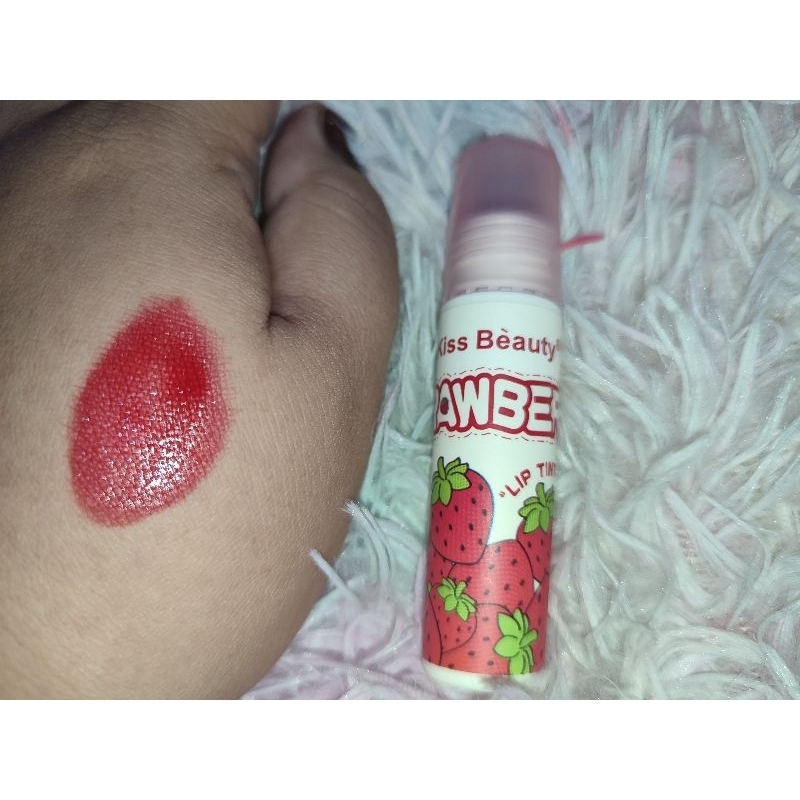 Strawberry liptint Roll lips | Shopee Malaysia