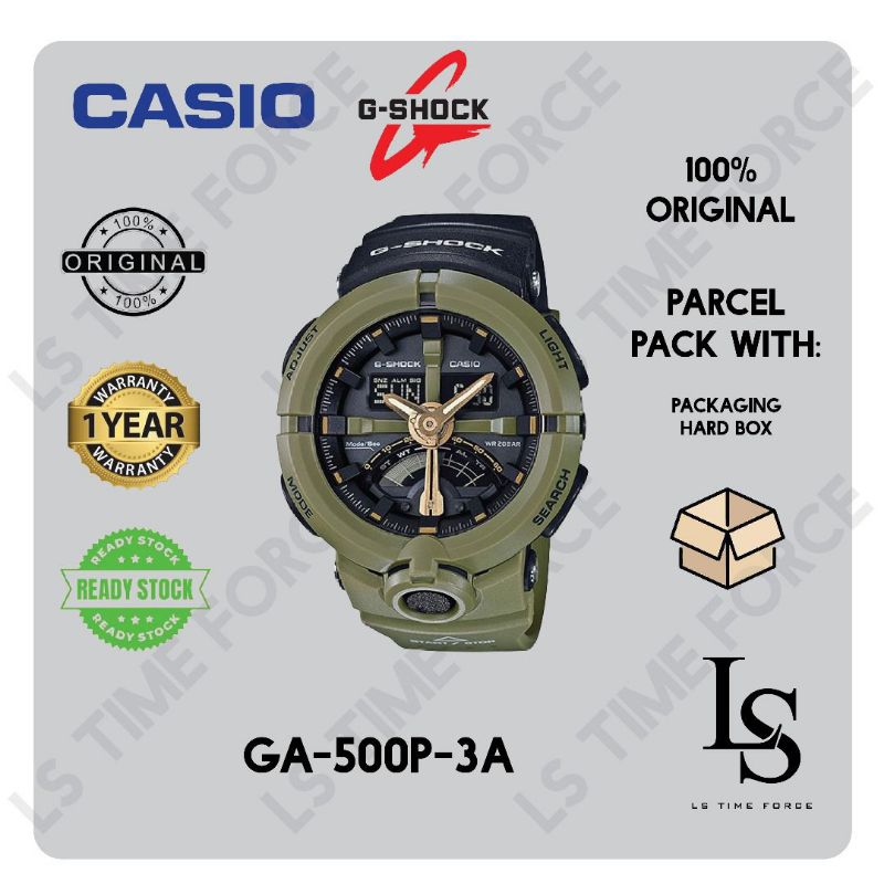 G SHOCK ORIGINAL GA 500P 3A GA 500P 3ADR GA 500P GA500P Shopee Malaysia