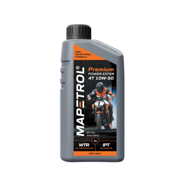 MAPETROL PREMIUM POWER ESTER FULLY 4T 10W-50 1L | Shopee Malaysia