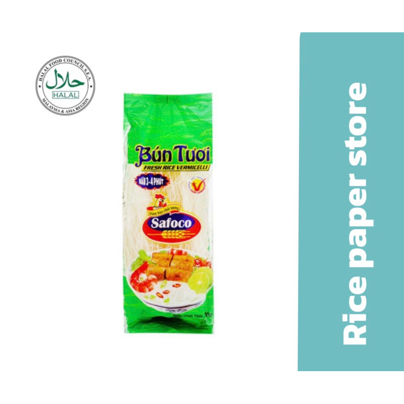 SAFOCO Fresh dried rice noodles 300g - Bún tươi dạng khô Safoco gói ...