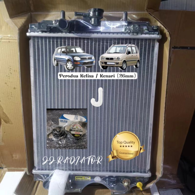 PERODUA KERISA/ KENARI(26MM)Double Layer Radiator TOP HIGH QUALITY AUTO ...