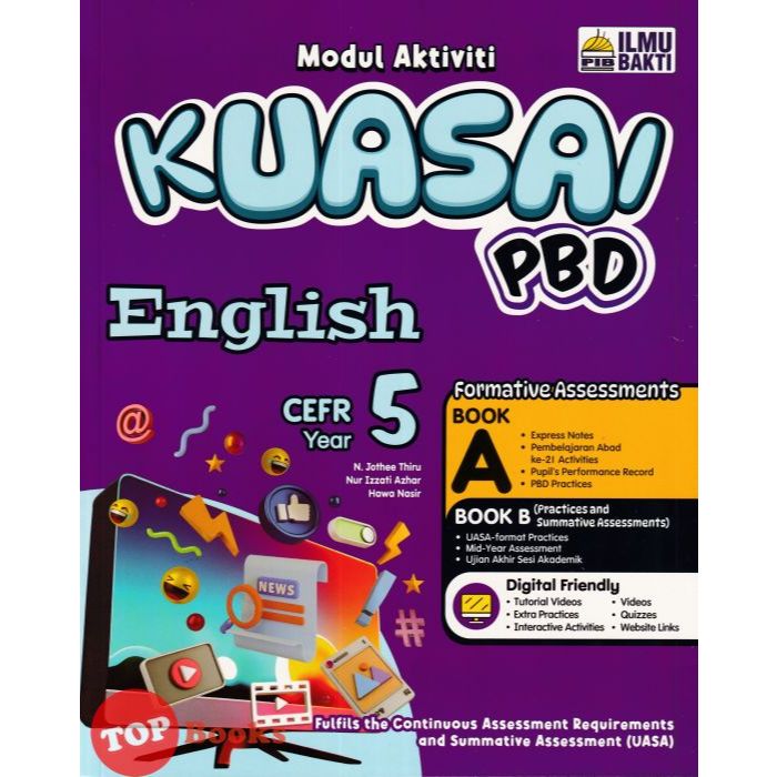 [TOPBOOKS Ilmu Bakti] Modul Aktiviti Kuasai PBD English CEFR Year 5 ...