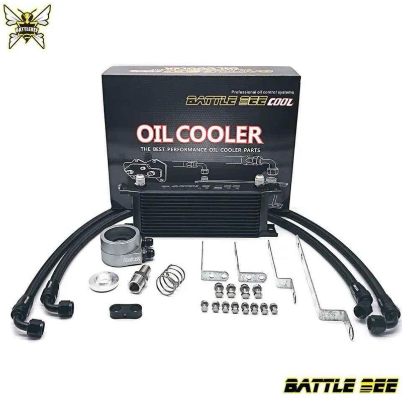 BATTLE BEE ENGINE OIL COOLER VAG GOLF MK6 2.0T EA888 GEN2 AUDI A4 ...
