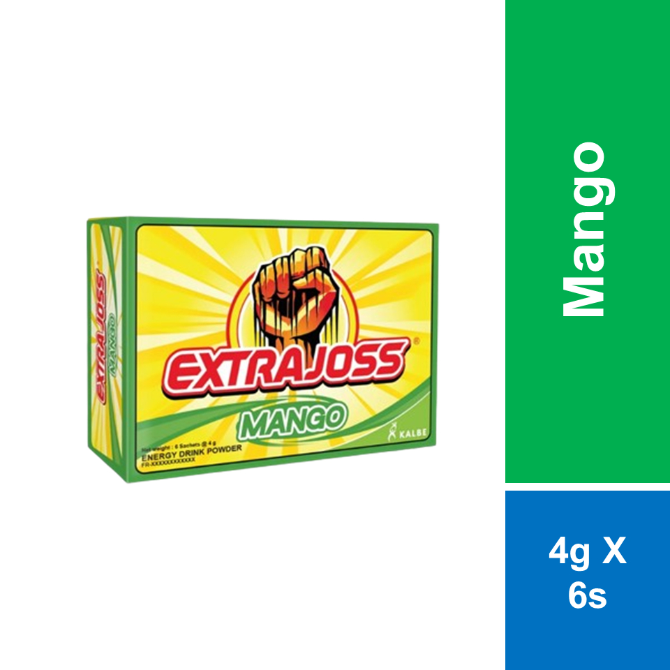 Extra Joss Mango 12X10X(6X4G) | Shopee Malaysia