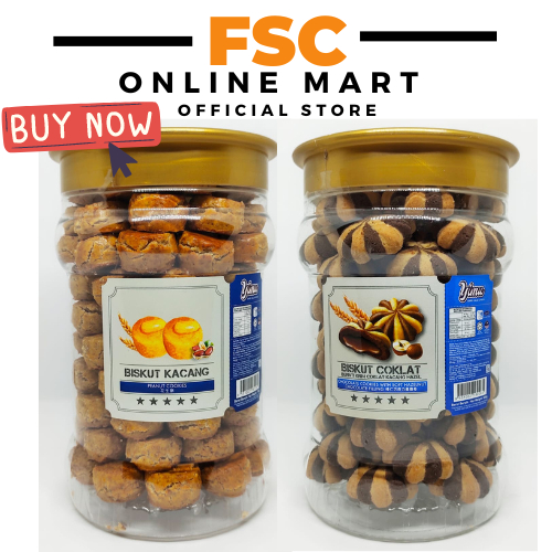 [FSC] Big Country Yimu Cookies (Kacang/Chocolate) 600/700gm | Shopee ...