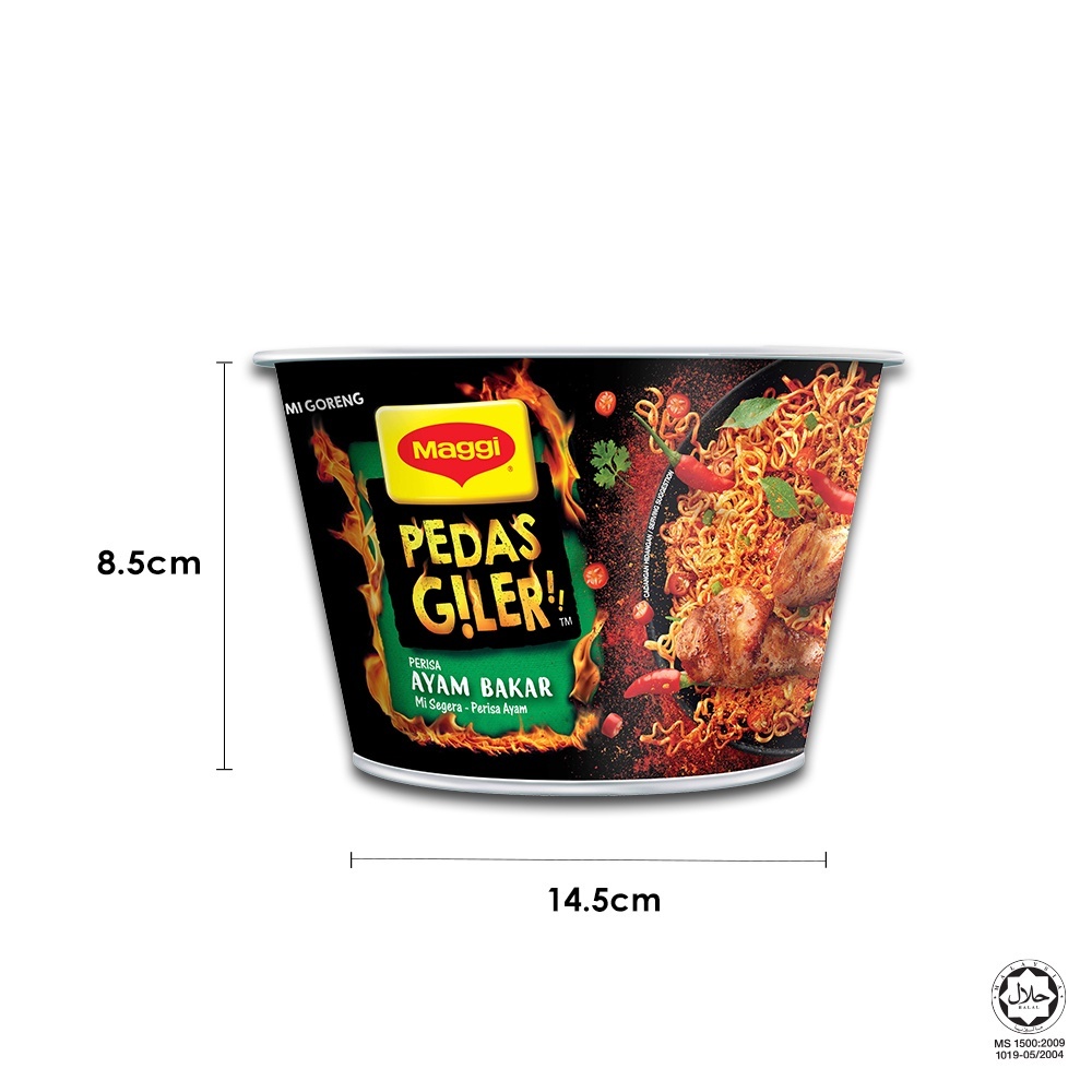 MAGGI Pedas Giler Grilled Chicken Paper 93g | Shopee Malaysia