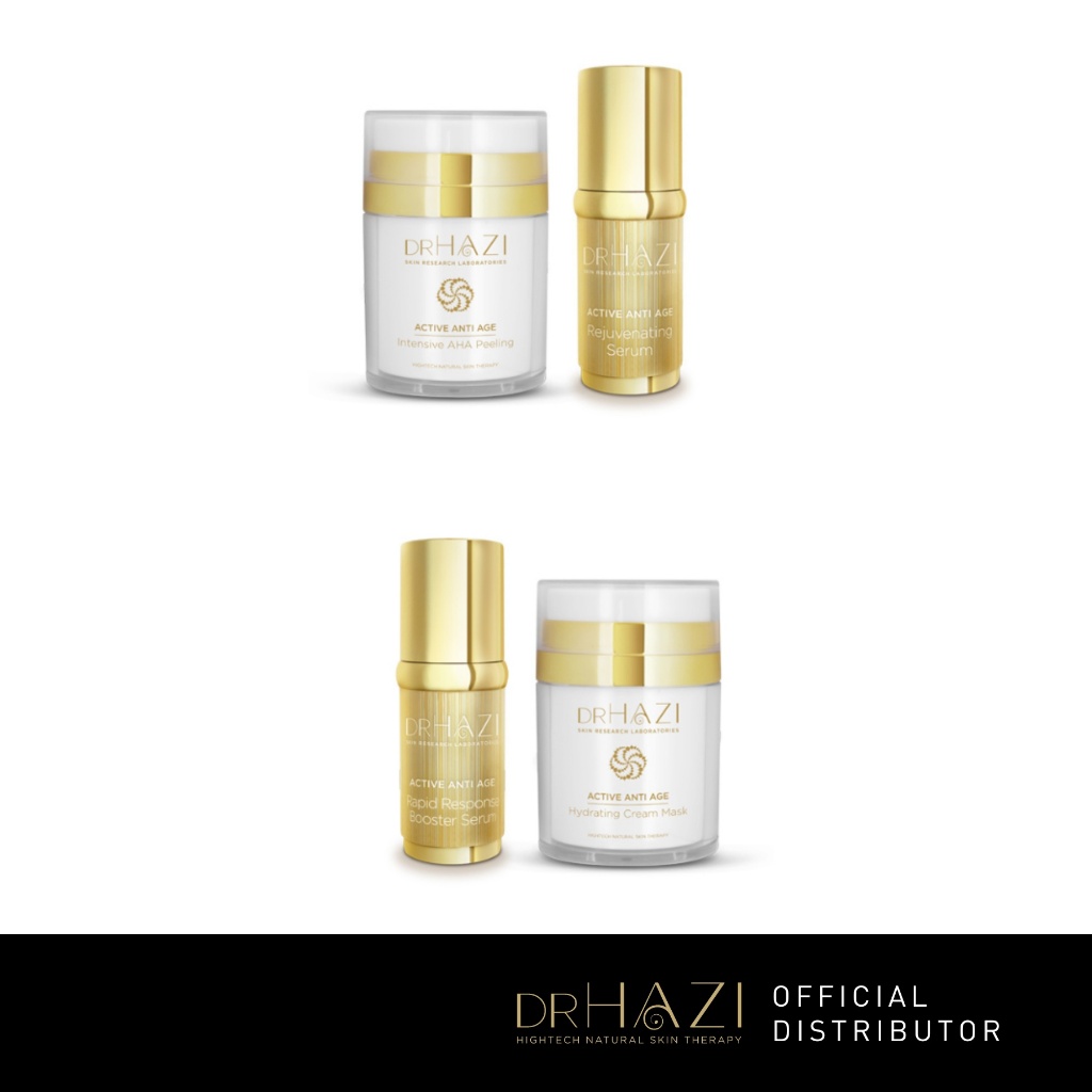 DR.HAZI Rapid Response Pack | Instant Anti-Aging Serum & Hydrating Mask ...