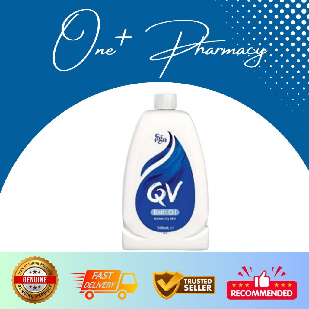 QV Badöl 500ml – Pflegendes Badeöl Für Trockene Haut – Von QV