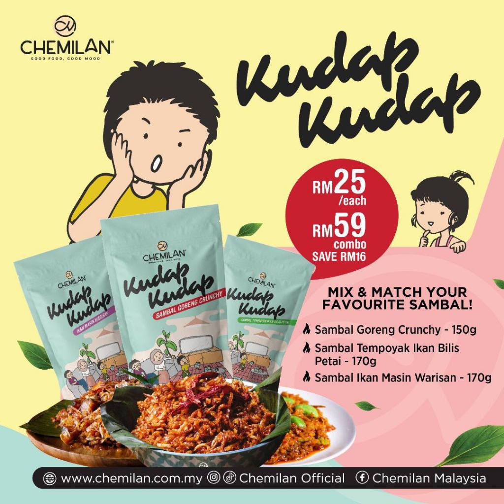 PROMO COMBO SAMBAL 3 BERADIK CHEMILAN | Shopee Malaysia