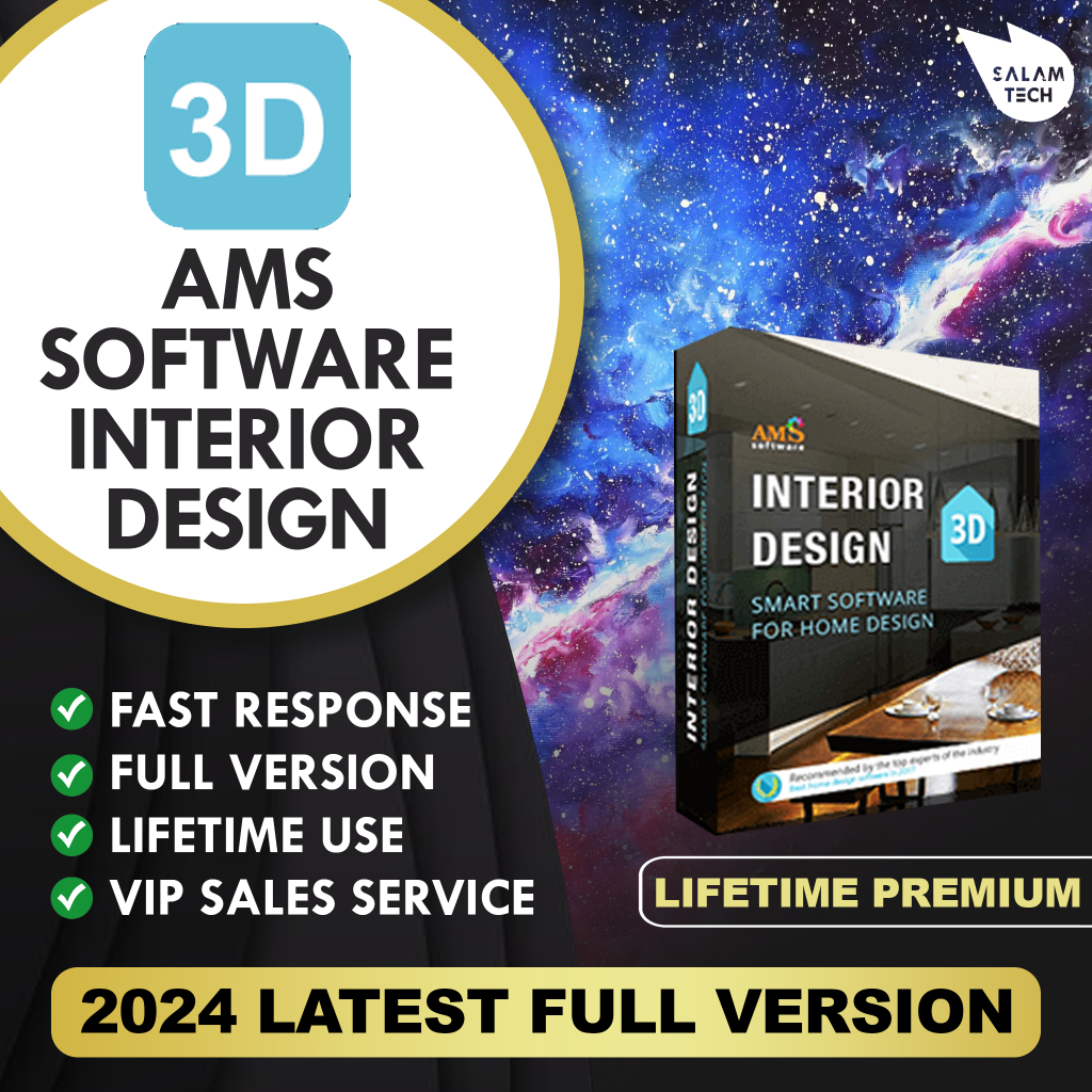 AMS Software Interior Design 3D 2024 v3.25⚡ LIFETIME PREMIUM ⚡LATEST ...