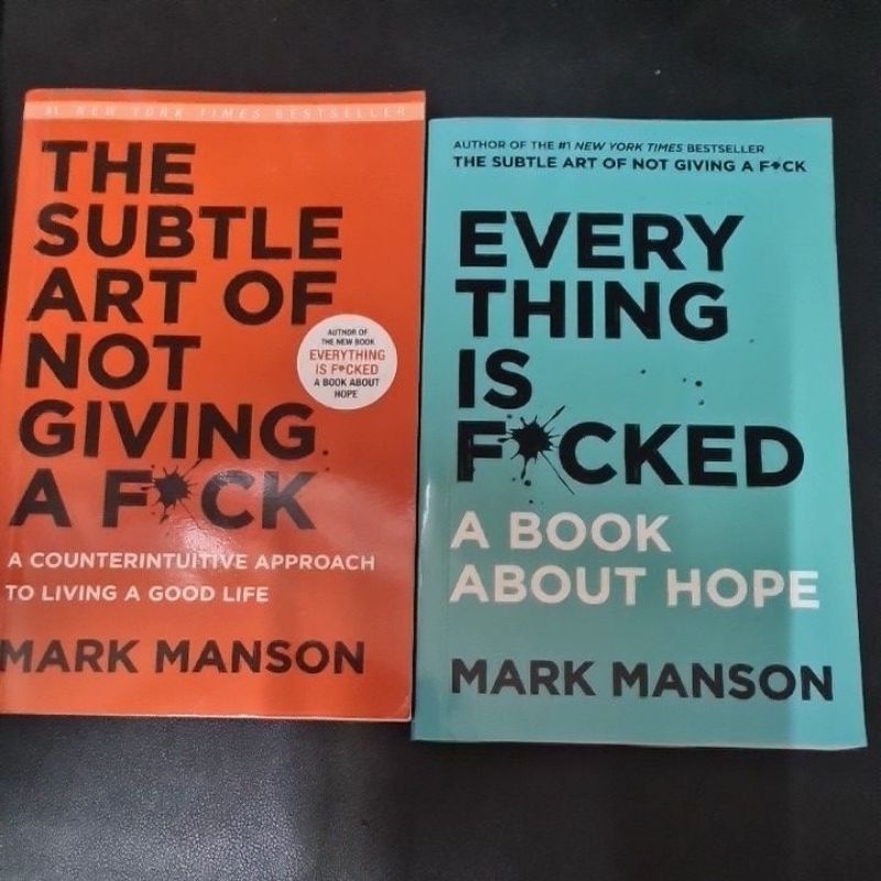 Pre kombo mark manson s the subtle art of not giving a fck