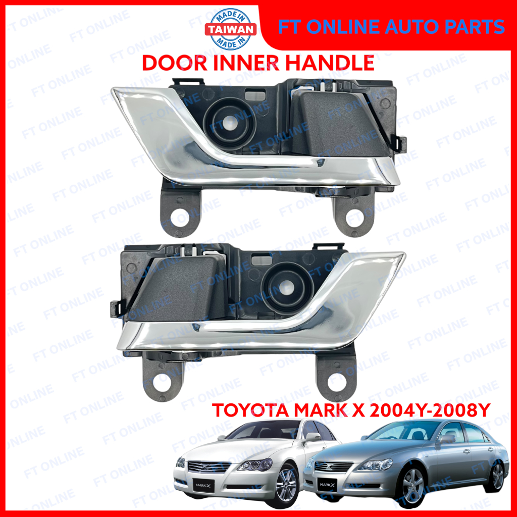 TOYOTA MARK X 2004-2008 GRX120 DOOR HANDLE INNER INTERIOR 2005 2006 ...