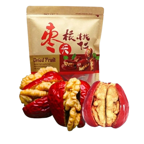 Red Date Jujube With Walnut 新疆特产红枣夹核桃仁 500g Shopee Malaysia