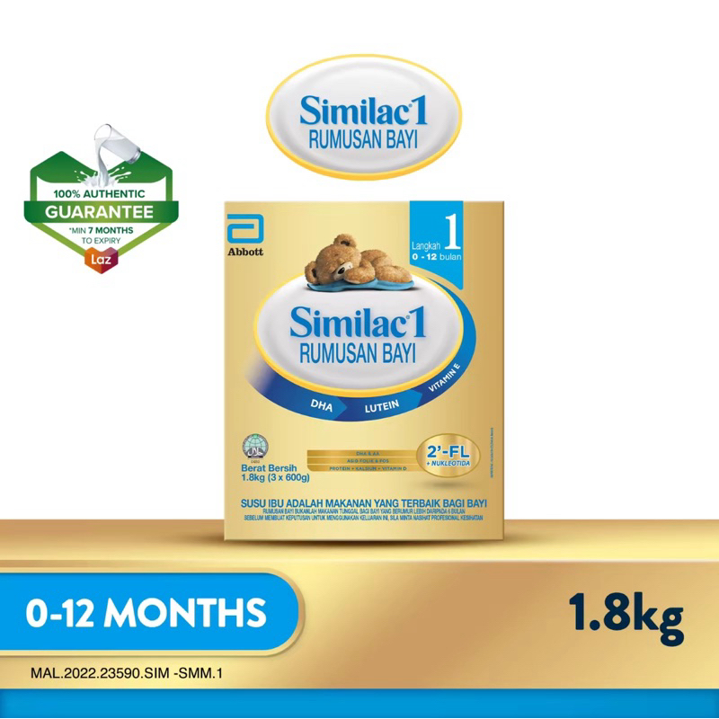 ⚠️Offer Similac Gold Step 1 Old Pack 1.8kg (Exp:11/2024) 5 free 1 ...