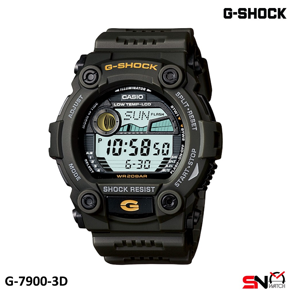 Casio G Shock G 7900 G 7900A Mat Moto Digital Resin Band Men Sports Watch Jam Tangan Lelaki Shopee Malaysia