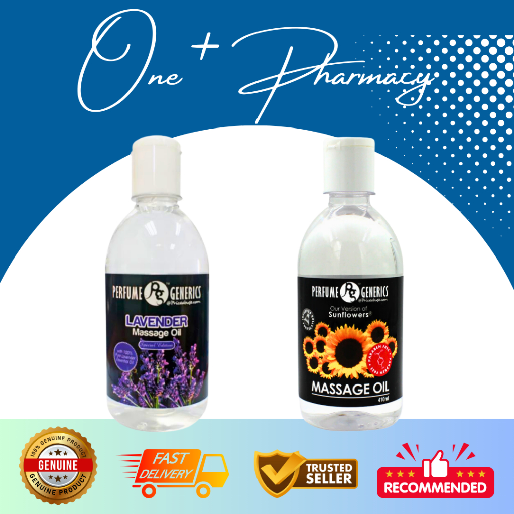 Perfume Generics Body Massage Oil ORIGINAL 410ml (Lavender/ Sunflower