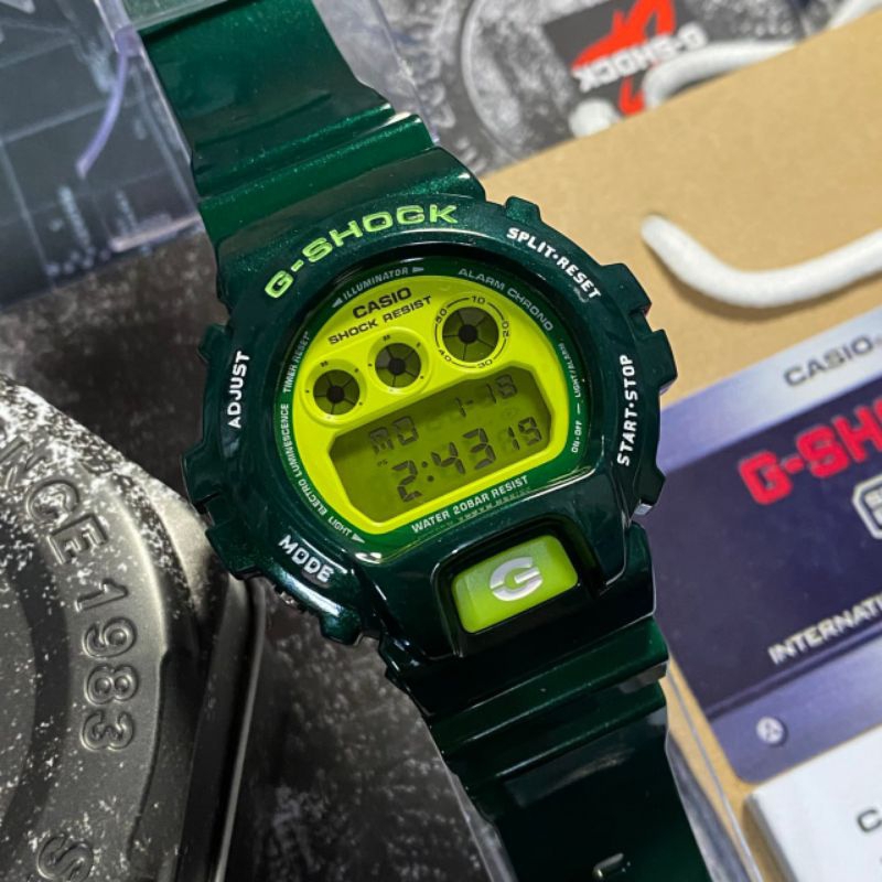 G SHOCK DW6900 CC3 GREEN Shopee Malaysia