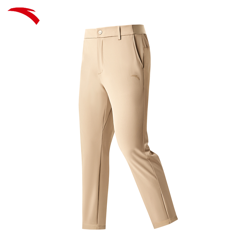 ANTA Men Elite training Pants 1524B7508-1 - Wood Khaki (Seluar Sukan ...