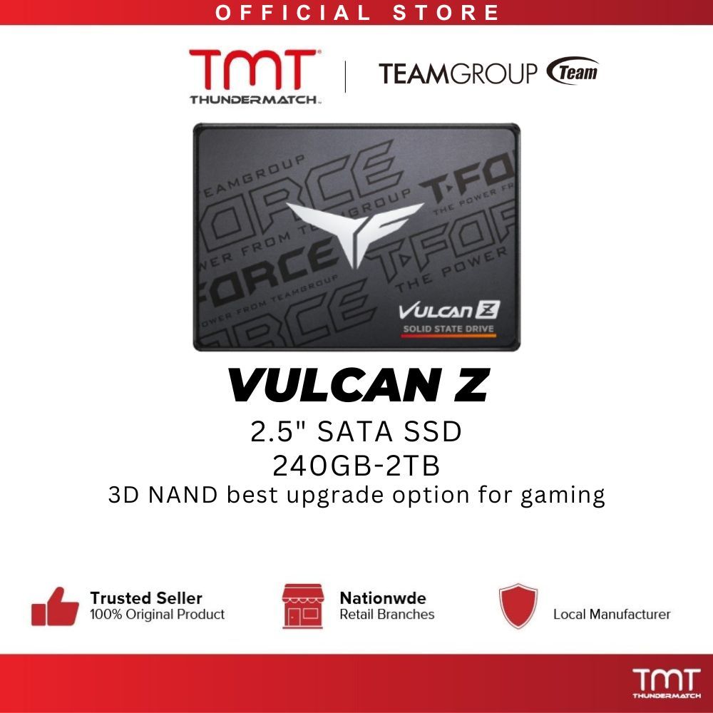 Tmt Official Team Group Vulcan Z 25 Sata Ssd 240gb480gb1tb2tb