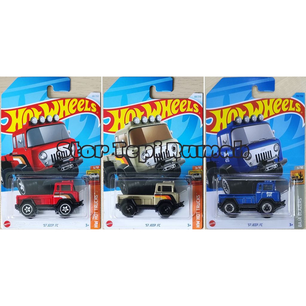 Hot Wheels 57 Jeep FC [HW 1957 Trucks Baja Blazers] | Shopee Malaysia