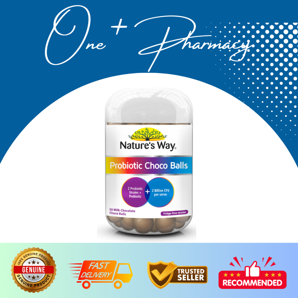 Nature's Way Probiotic Choco Balls 50 Milk Chocolate Choco Balls