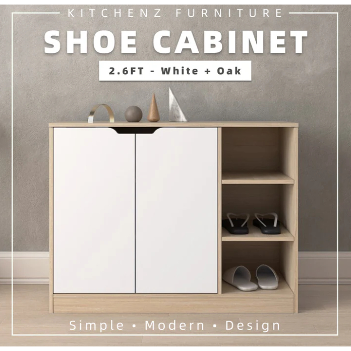 2FT SHOE CABINET MODERNIST DESIGN / RAK KASUT MODERN DESIGN | Shopee ...