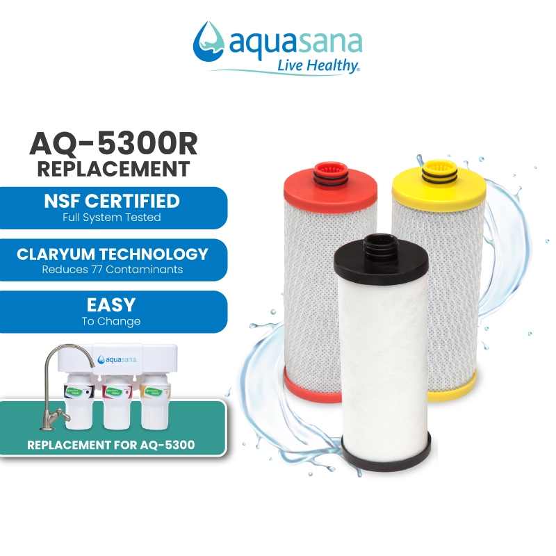 AQUASANA AQ5300R Replacement Cartridge (For Aquasana AQ5300 Water