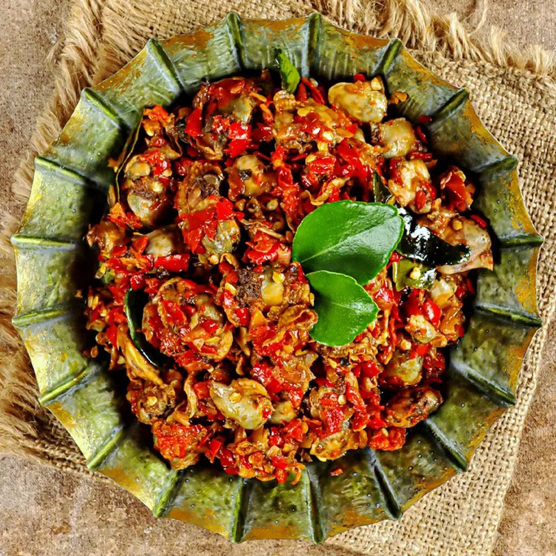 HALAL Sambal Cumi Asin Rendang Daging Sambal Daging Oseng Mercon Sambal ...