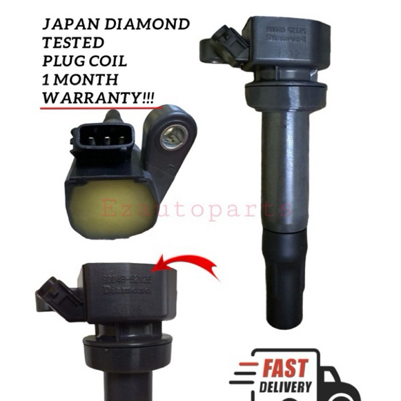 Diamond Plug Coil Perodua Kelisa Kenari Viva Myvi 1.0 Shopee Malaysia