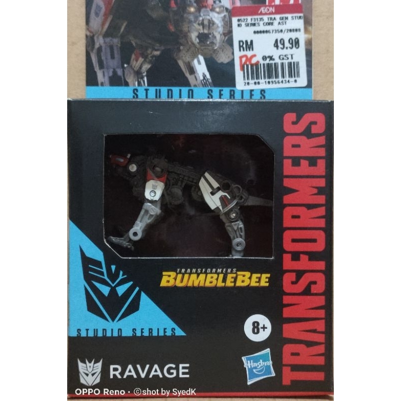 Transformers Studio Series-RAVAGE | Shopee Malaysia