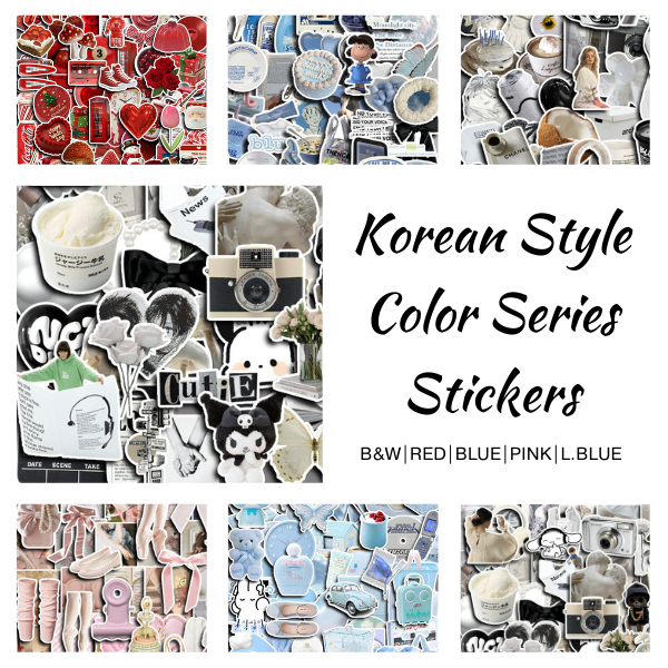 60 Stickers Kpop Et Anime - Autocollants Vinyle Imperméables Pour Gourde, Ordinateur, Cadeau