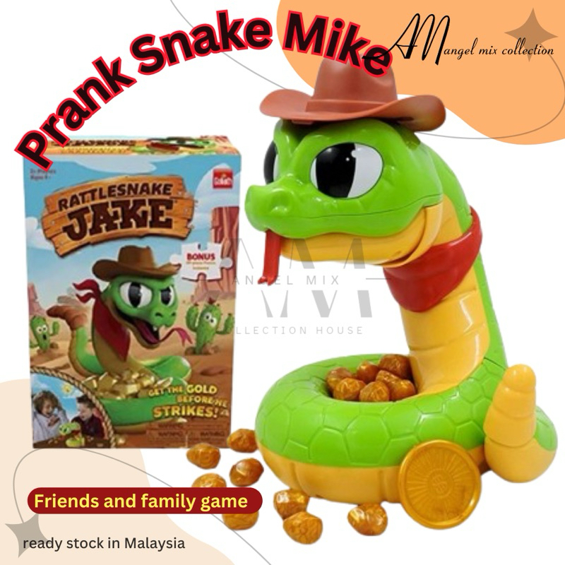 Ready Stock !!! 💥Prank Snake Mike💥 Electric Tricky and Scary ...