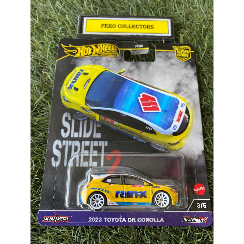 Hot Wheels Toyota GR Corolla Slide Street 2024 | Shopee Malaysia