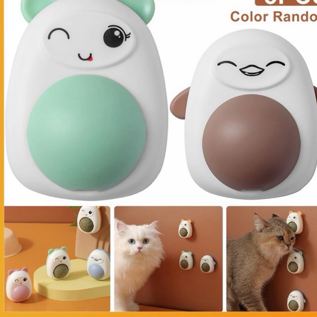 🐱💦 Catnip Ball Mainan Boleh Putar Kucing 🐱💦 | Shopee Malaysia